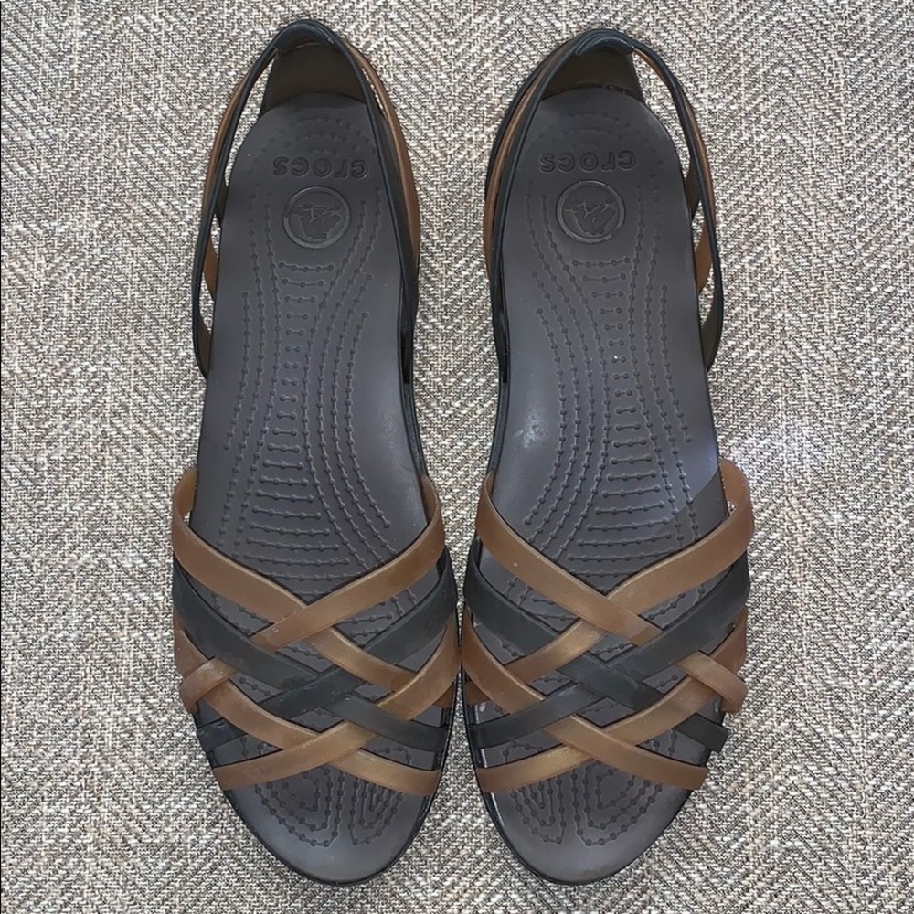 Huarache Strappy Flat Sandals